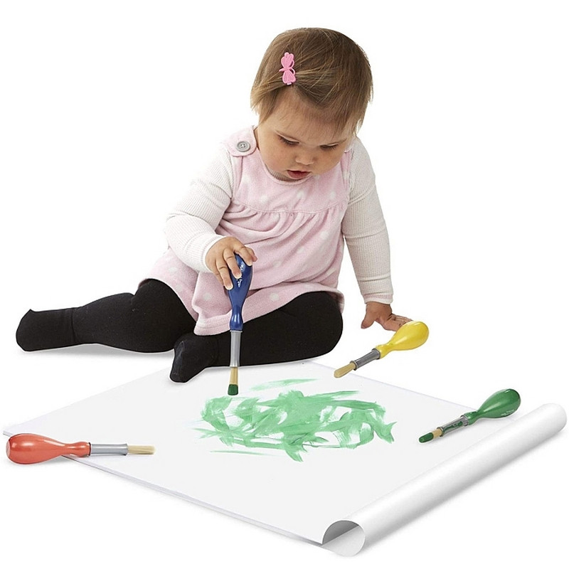 Детский набор толстых кисточек Melissa&Doug MD14118, 4 штуки