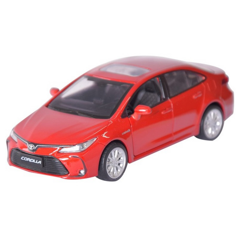 Машина металлическая Toyota Corolla Hybrid АВТОПРОМ 68432(Orange) масштаб 1:33