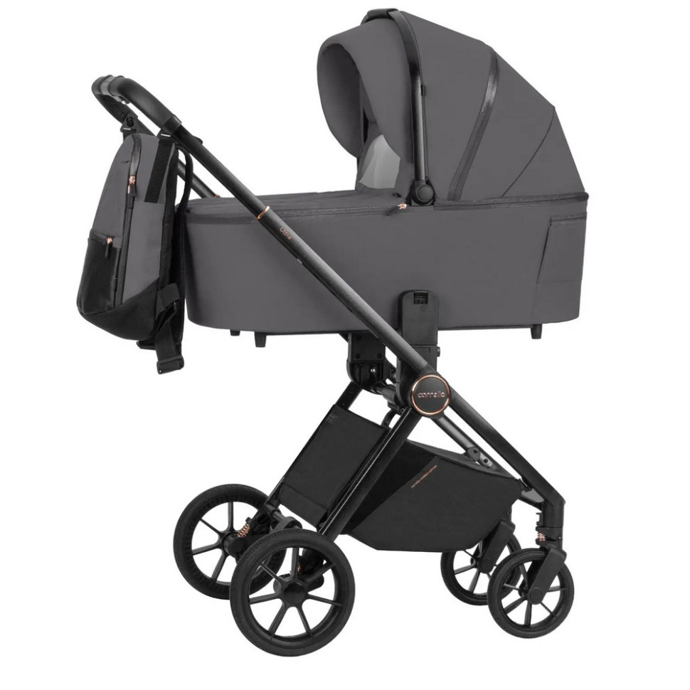 Коляска универсальная 2 в 1 Ultra CARRELLO CRL-6525 Sonic Grey N.F.