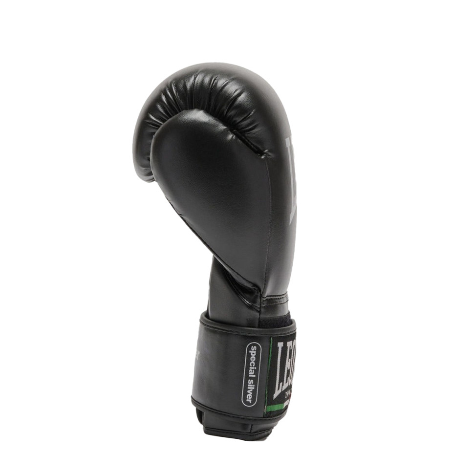 Боксерські рукавиці GN383 THUNDER Leone GN383_Black_8oz 8 унцій (капа в комплекті)