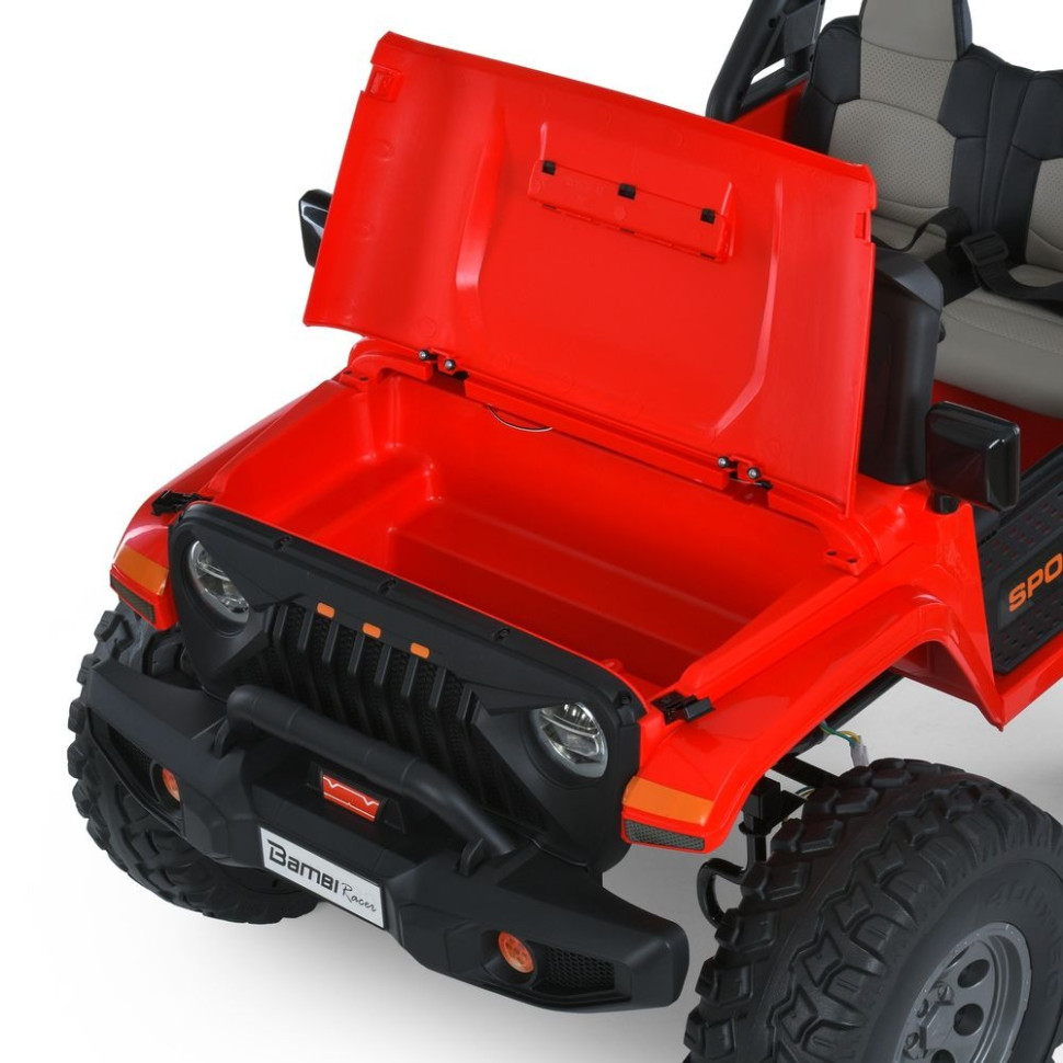 Детский электромобиль Джип Bambi Racer M 6204EBLR-3(24V) до 60 кг