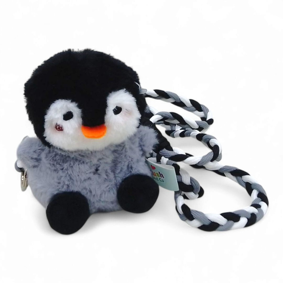 М'яка іграшка-тримач для телефону Plush and Co PLC25005(Black) 9х8х11 см