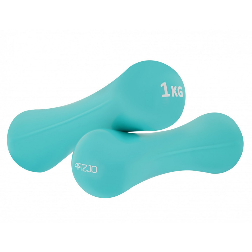 Гантели виниловые 4FIZJO 4FJ0190, 2 x 1 кг