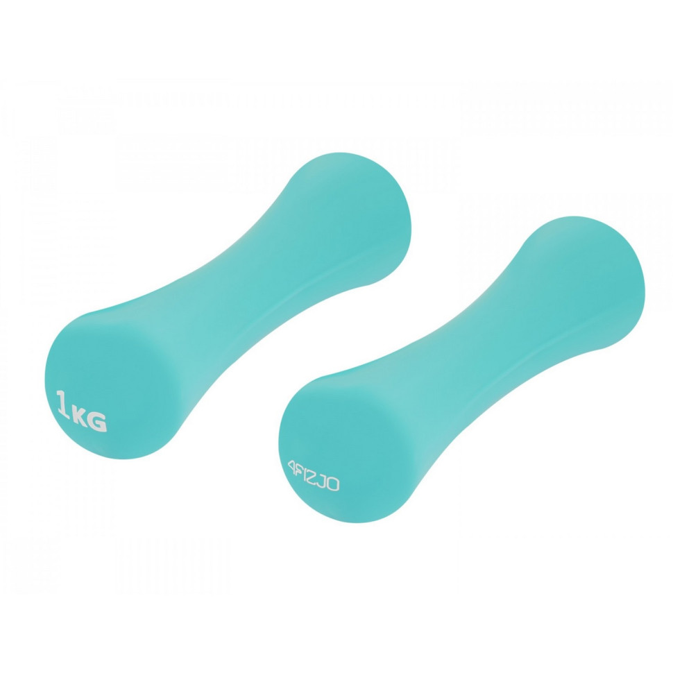 Гантели виниловые 4FIZJO 4FJ0190, 2 x 1 кг