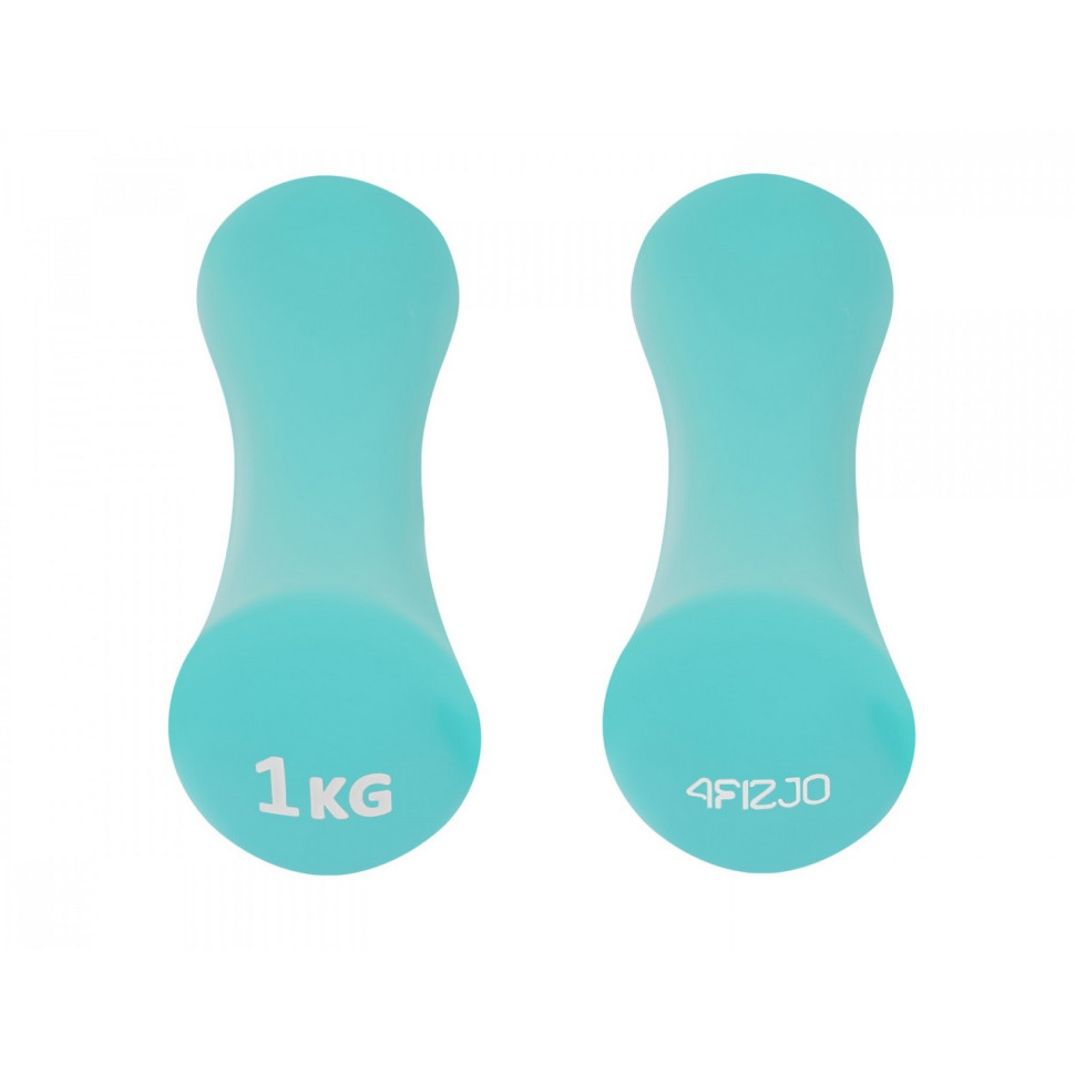 Гантели виниловые 4FIZJO 4FJ0190, 2 x 1 кг