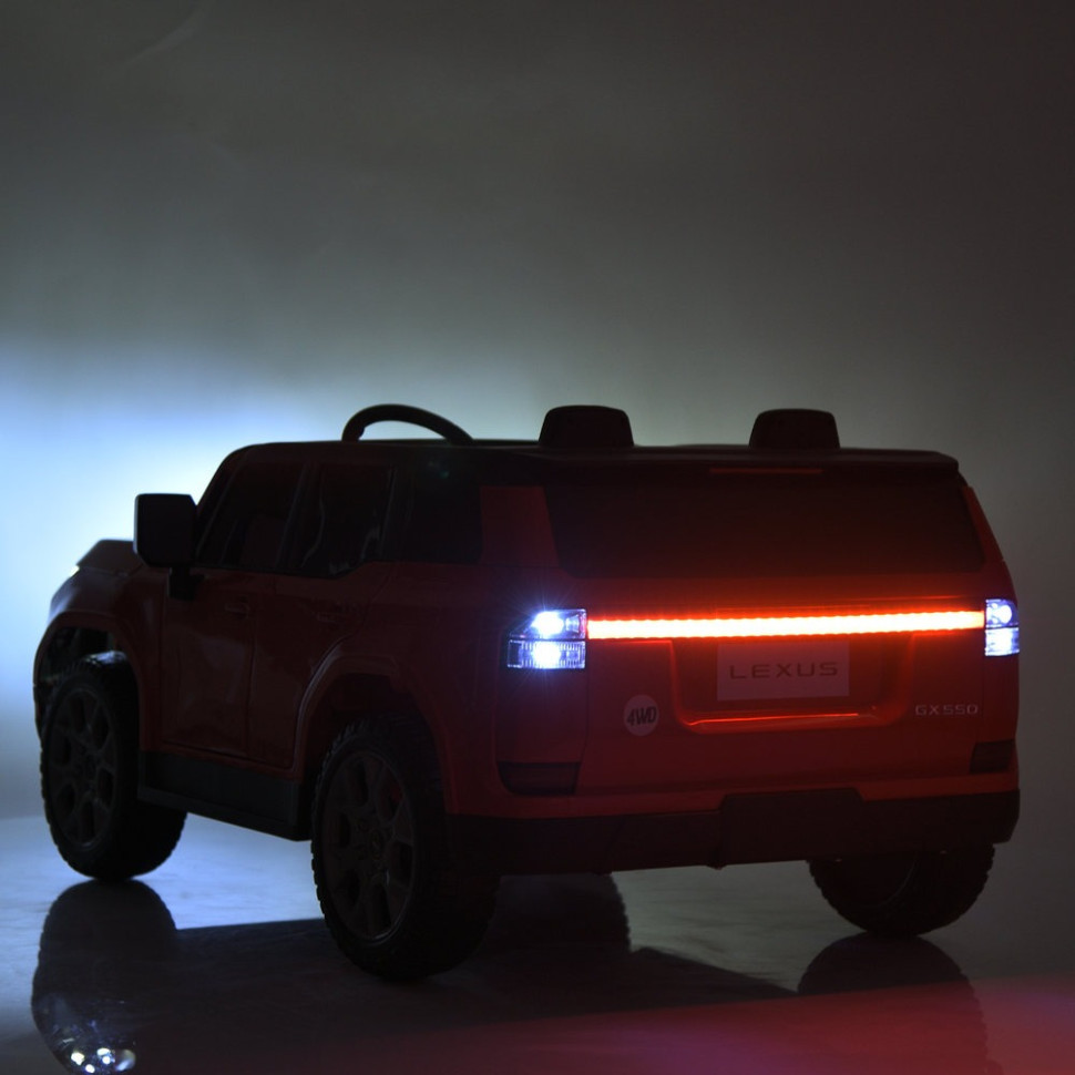 Дитячий електромобіль Джип Bambi M 6409EBLR-3 до 30 кг, червоний