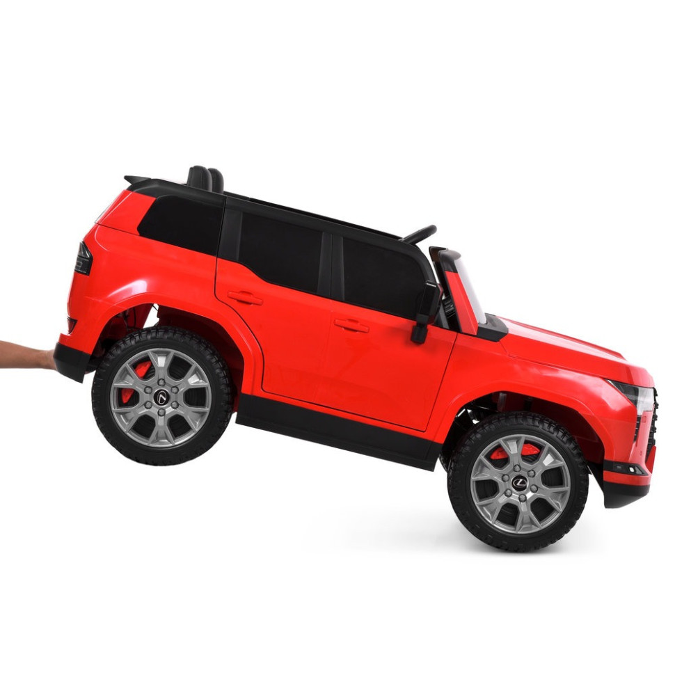 Дитячий електромобіль Джип Bambi M 6409EBLR-3 до 30 кг, червоний