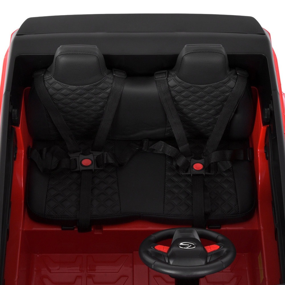 Дитячий електромобіль Джип Bambi M 6409EBLR-3 до 30 кг, червоний