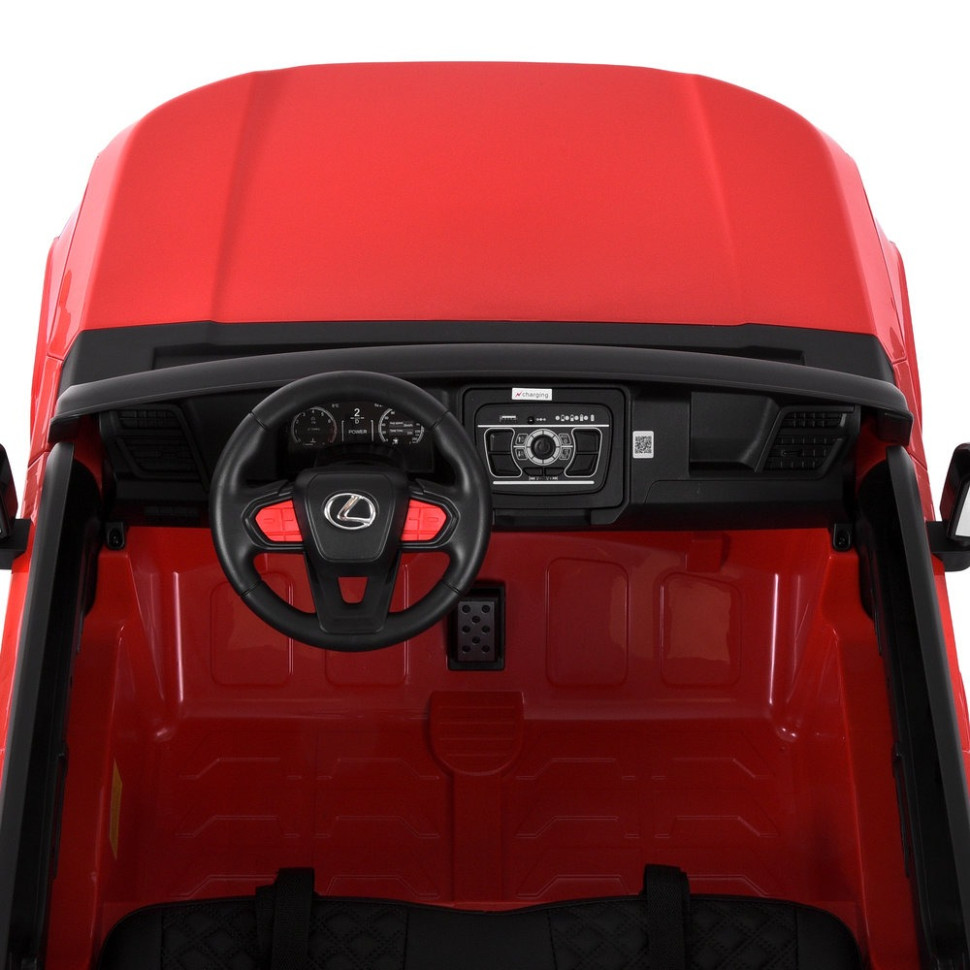 Дитячий електромобіль Джип Bambi M 6409EBLR-3 до 30 кг, червоний