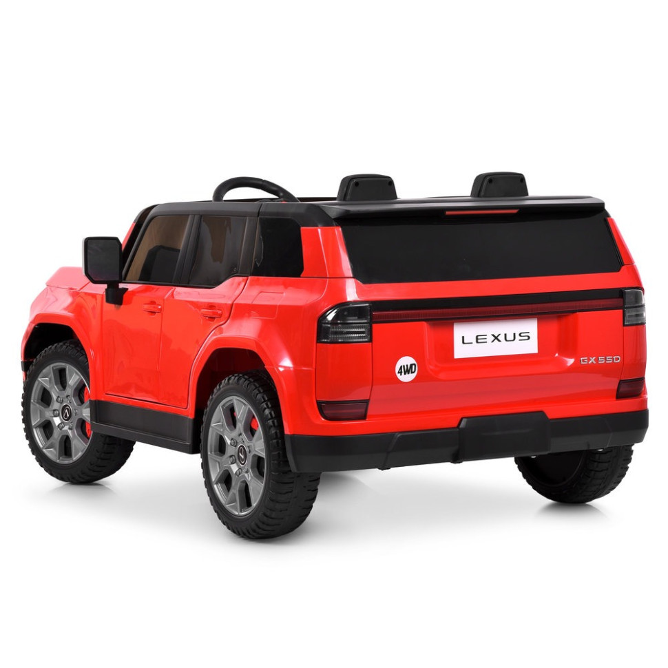 Дитячий електромобіль Джип Bambi M 6409EBLR-3 до 30 кг, червоний