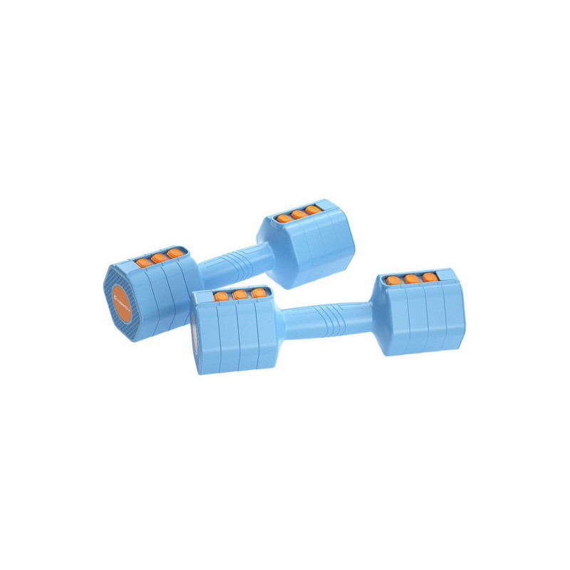 Регулируемый одноручный набор гантелей DuraBell inSPORTline 26322, 2 x 1 - 2,5 кг