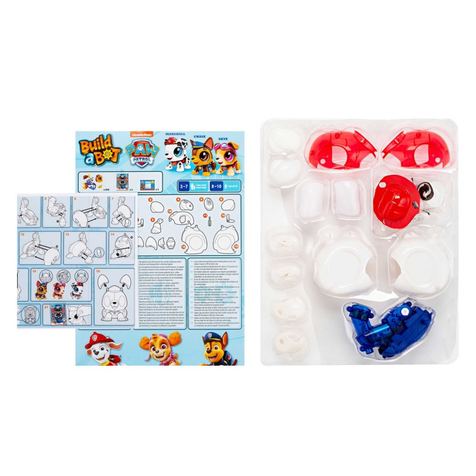 Інтерактивна іграшка Paw Patrol Маршал Build a Bot 928554.006 червоний