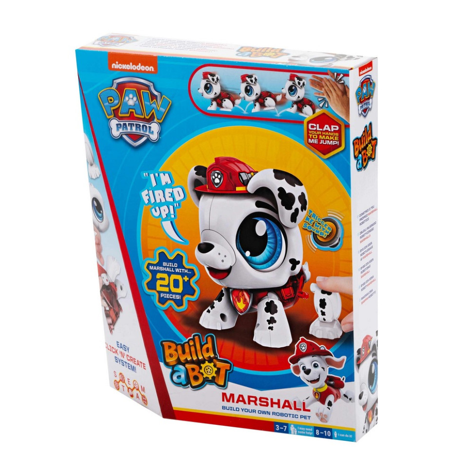 Інтерактивна іграшка Paw Patrol Маршал Build a Bot 928554.006 червоний