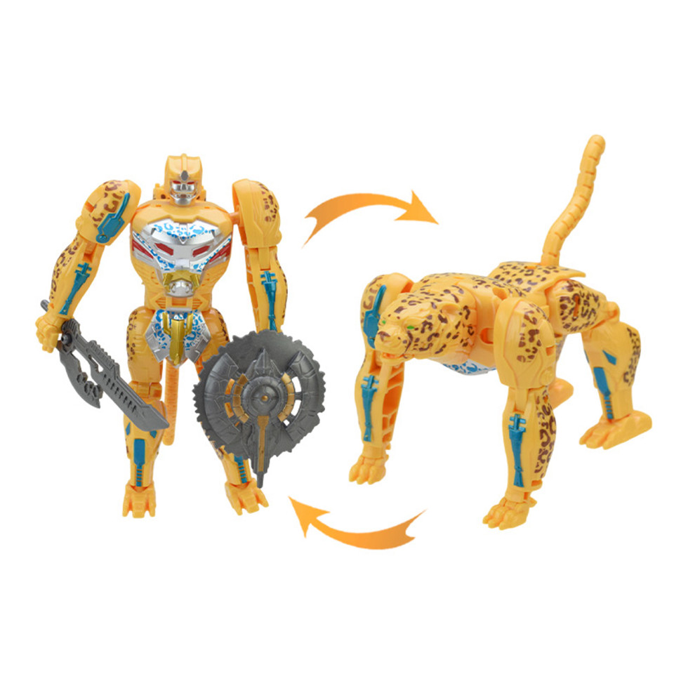 Детский робот-трансформер Justice Cheetah Bambi 168-85(Yellow) робот-гепард