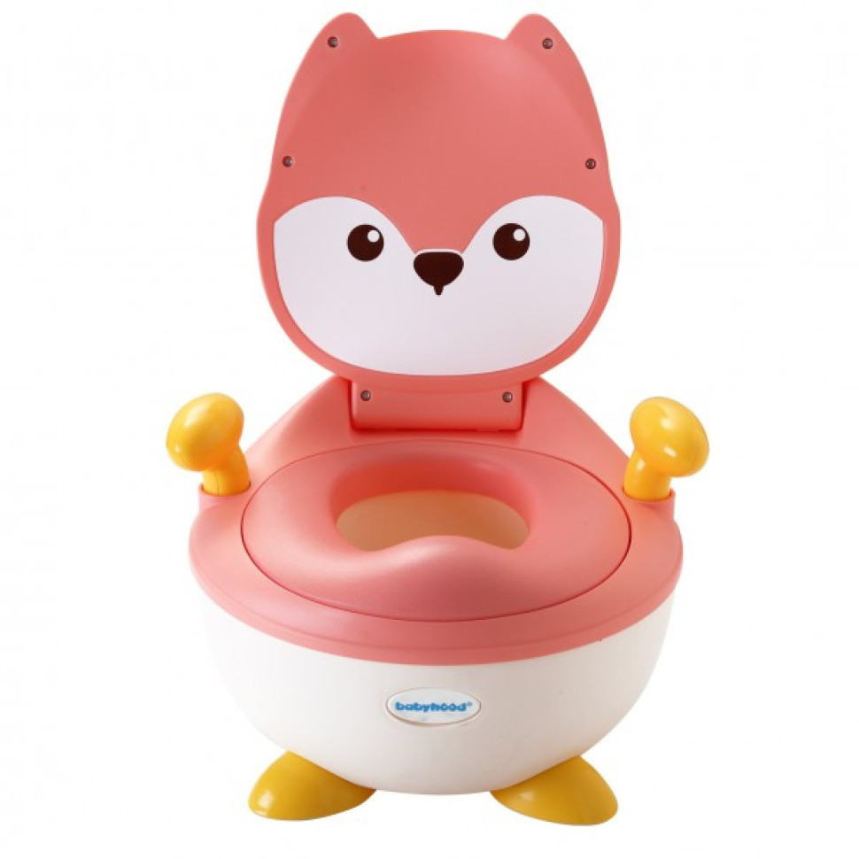 Детский горшок Лиса Babyhood BH-113FP, розовый