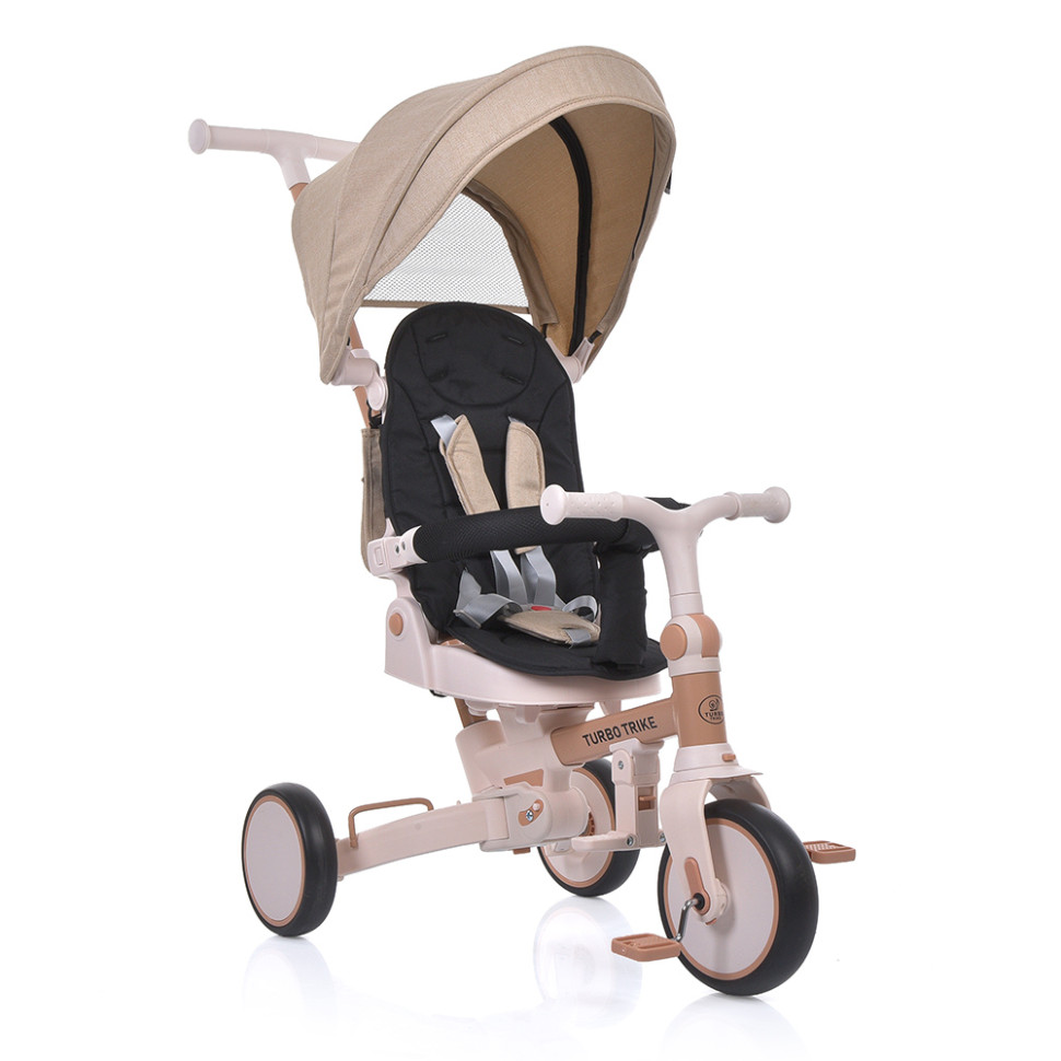 Триколісний велосипед дитячий Turbotrike MT 1036-W beige, до 30 кг