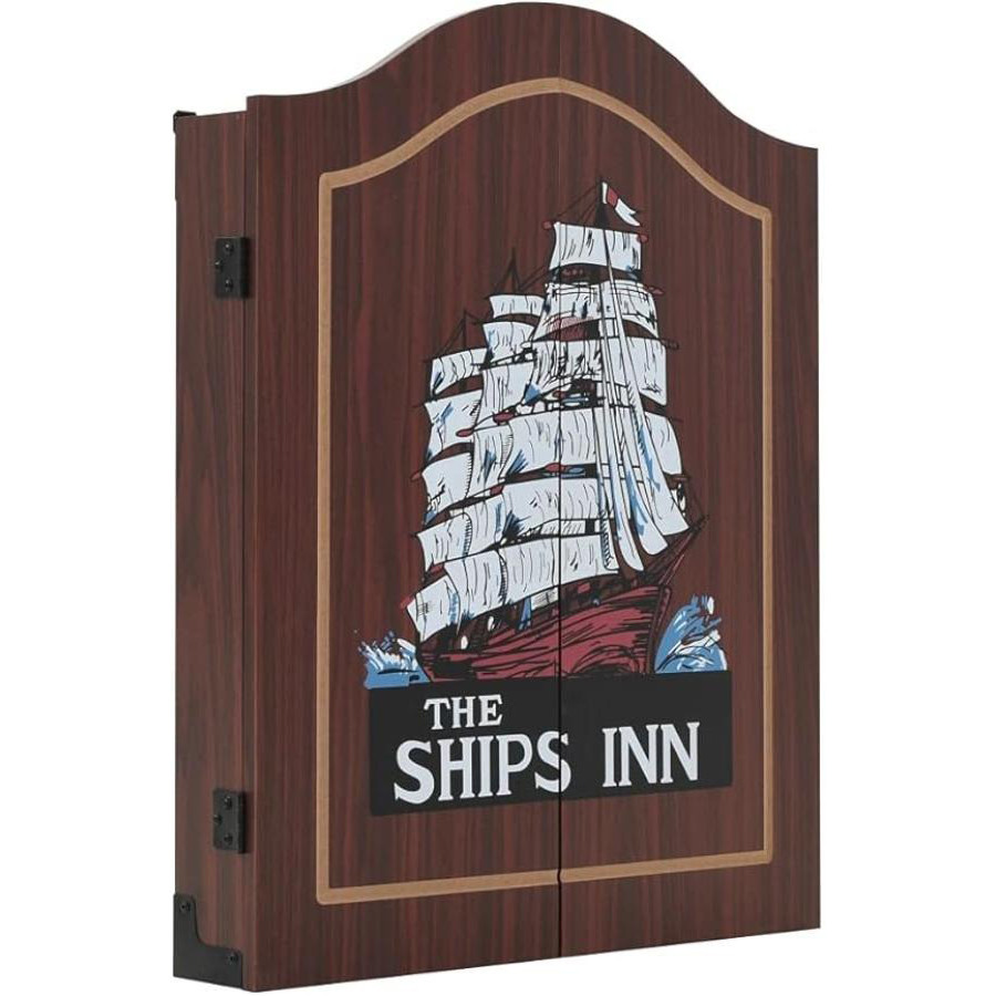 Дартс с кабинетом мишень The Ships Inn Winmax 3379TT 6 дротиков 45 см