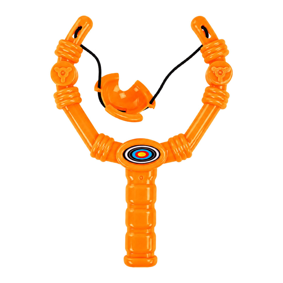 Дитяча Рогатка Bambi XG88-23(Orange) 3 м'які кульки, в сітці