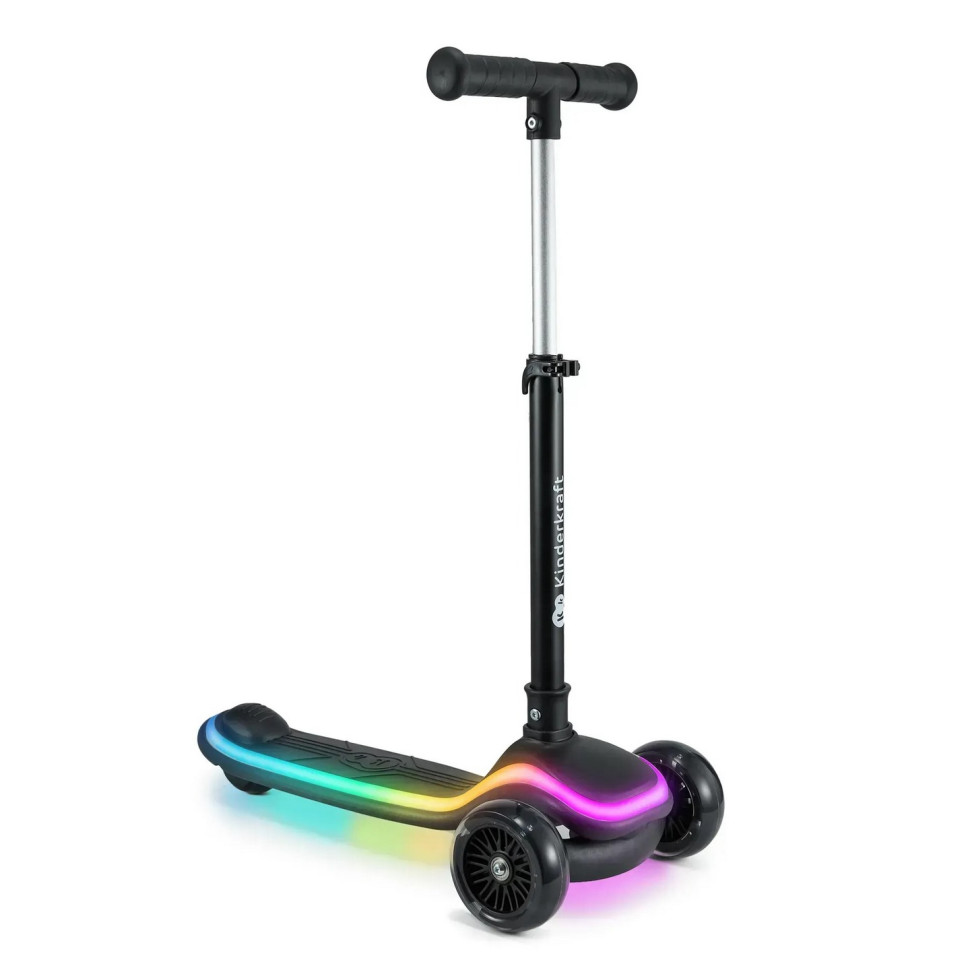 Самокат трехколесный Raket Kinderkraft KRRAKE00BLK0000 Black