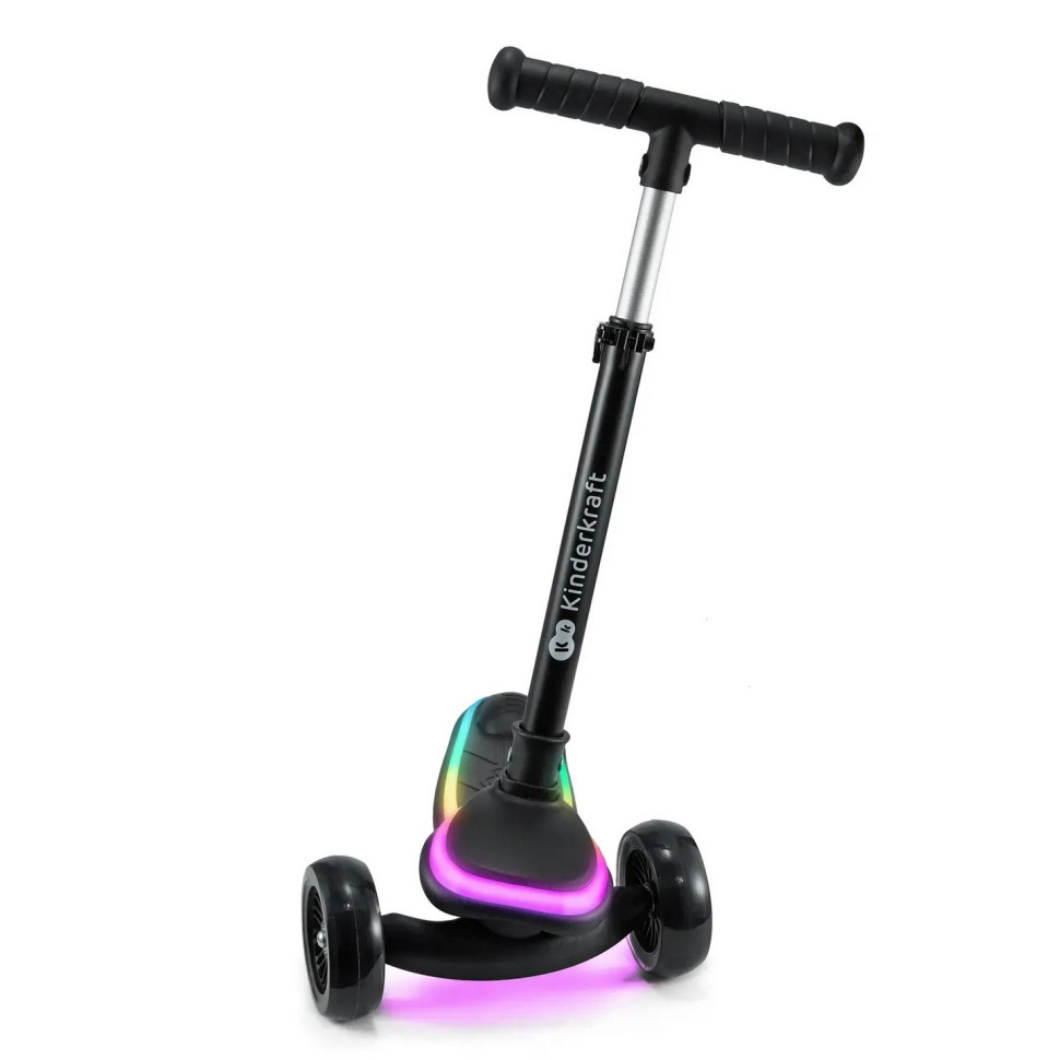 Самокат трехколесный Raket Kinderkraft KRRAKE00BLK0000 Black