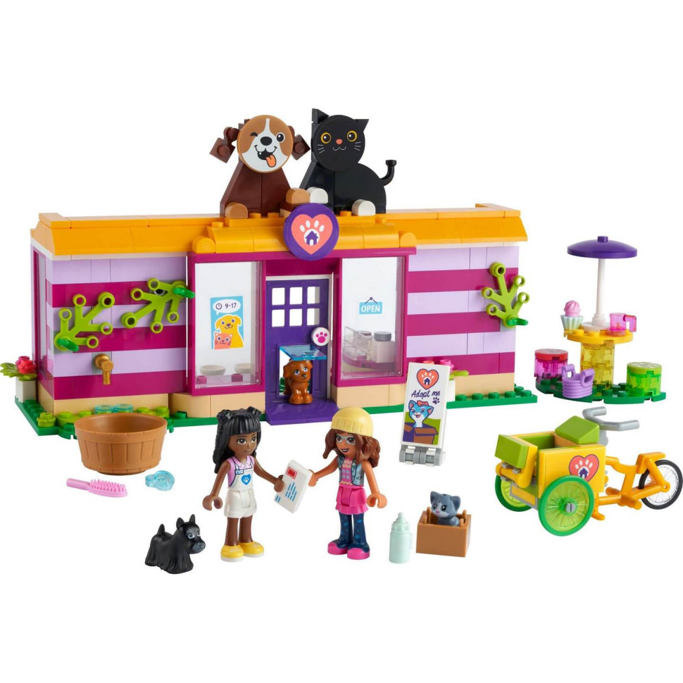 Конструктор LEGO Friends Кафе та притулок для тварин 41699