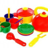 Детский игровой набор посудки ЮНИКА 70316 16 предметов