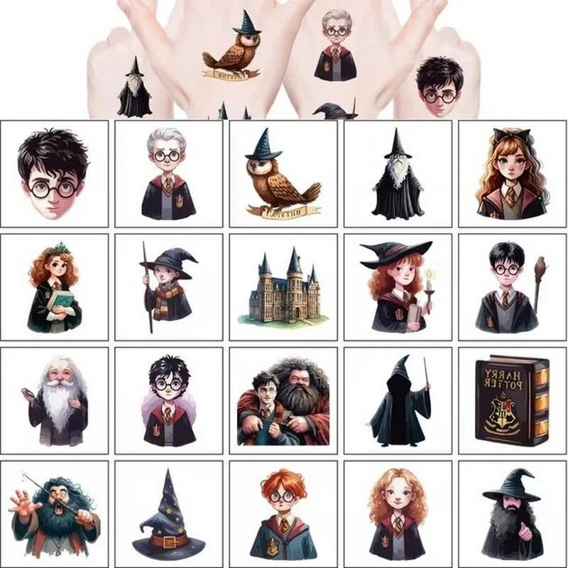 Детские временные татуировки