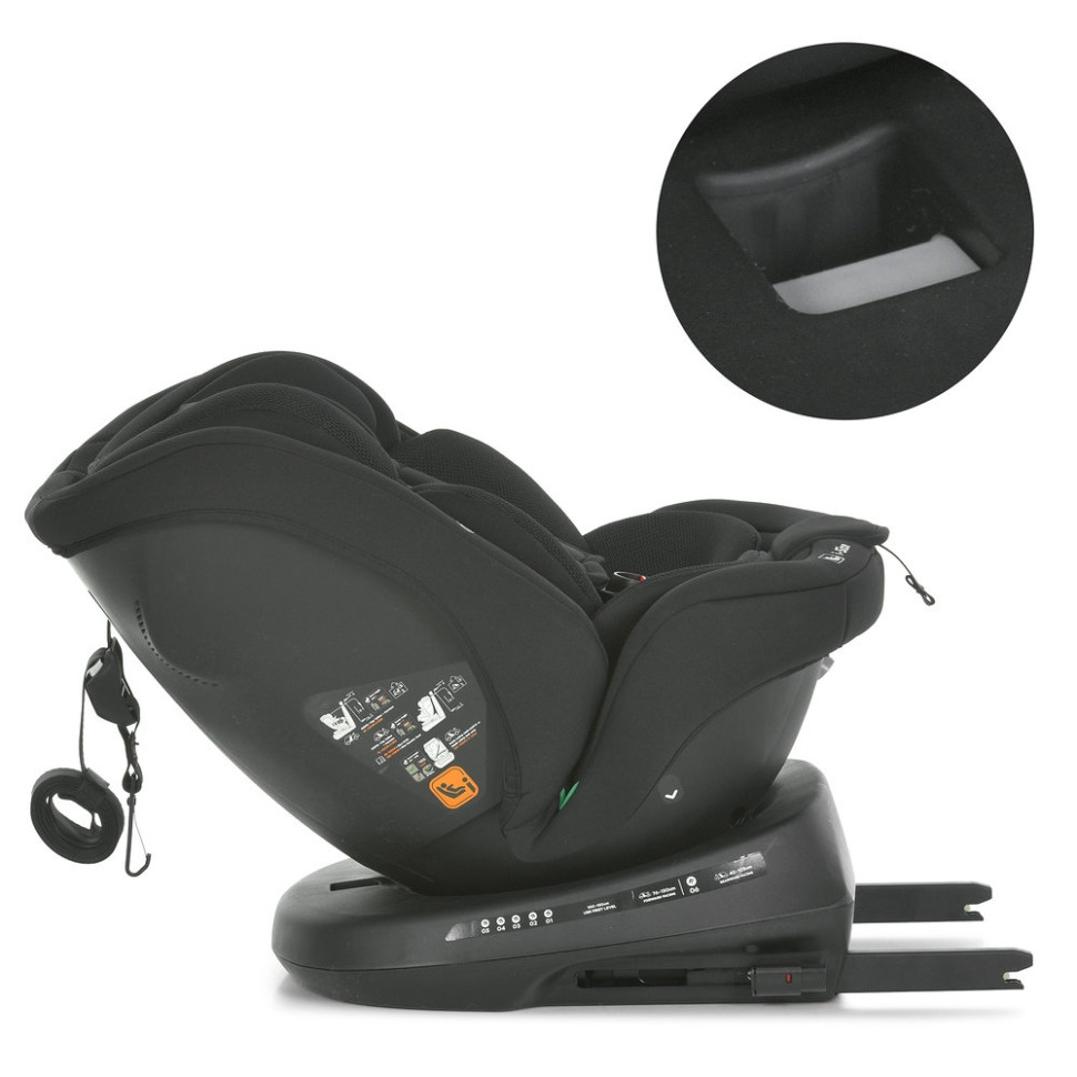 Автокресло детское i-SIZE R129 El Camino ME 1207 Black