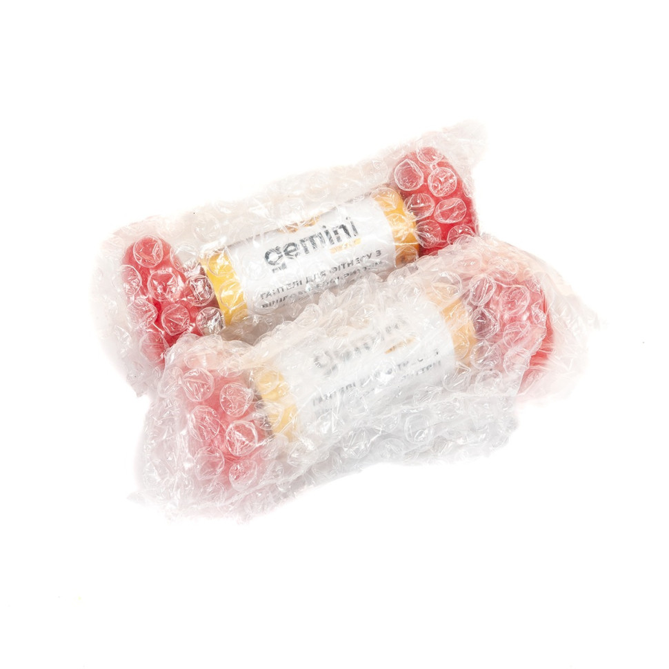 Гантели для фитнеса с виниловым покрытием Gemini Sport GSD-0.5RED 2 шт, по 0.5 кг, красные