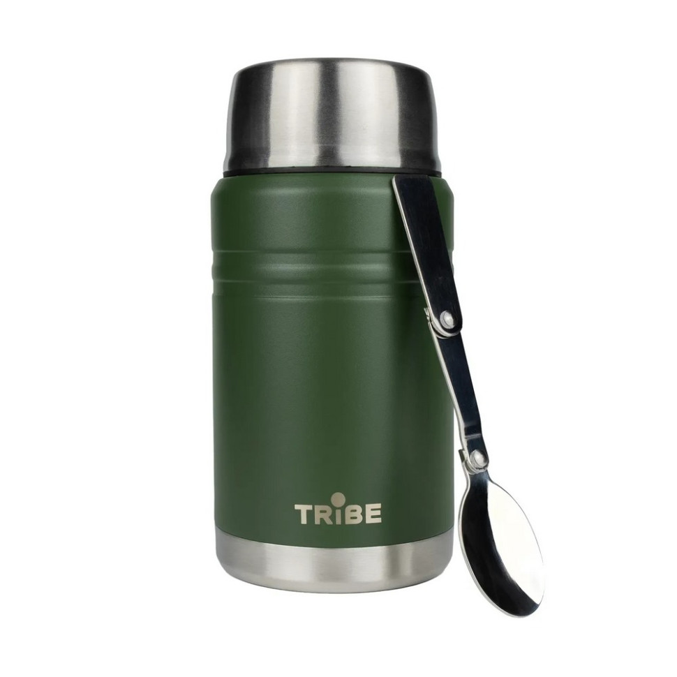 Термос пищевой Food Jar Tribe T-DE-0023-olive оливковый 0,7 л