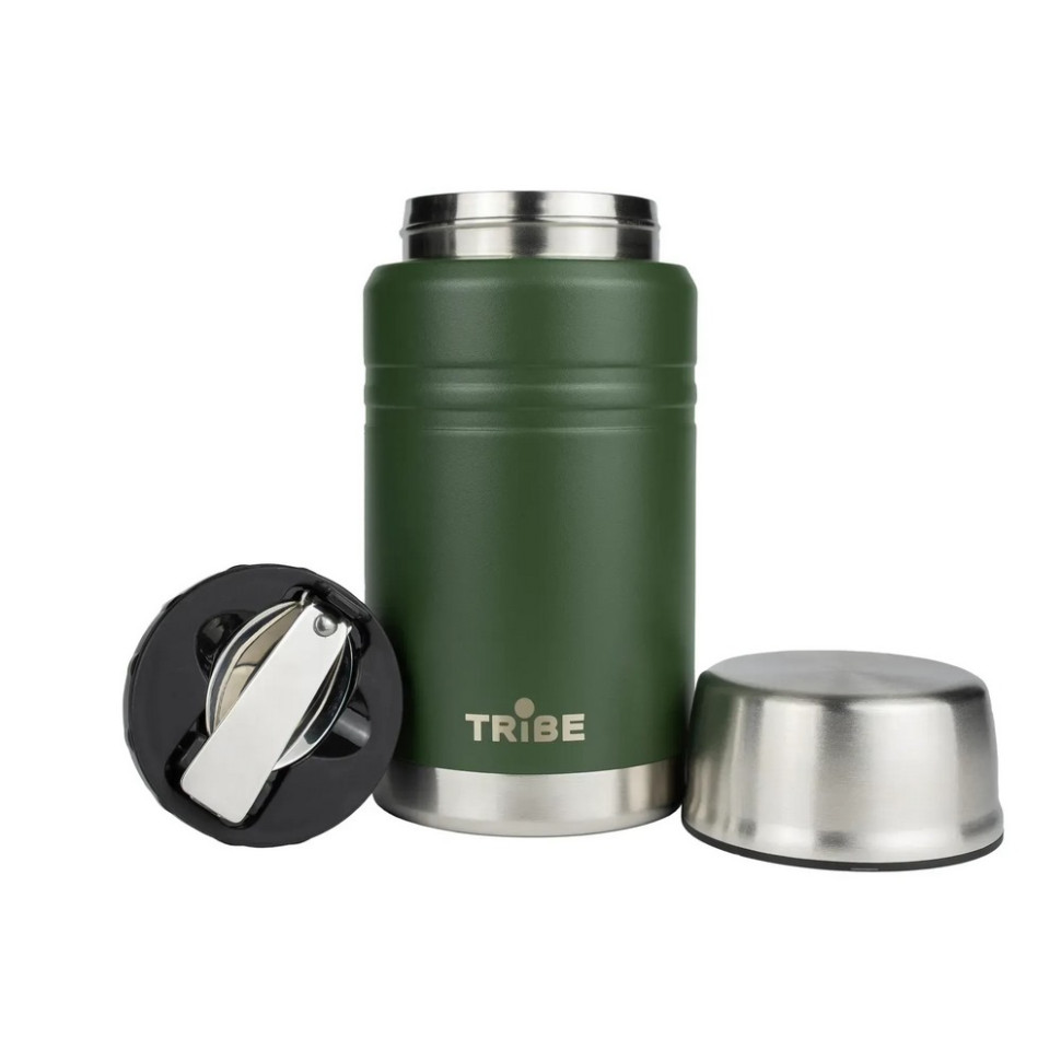 Термос пищевой Food Jar Tribe T-DE-0023-olive оливковый 0,7 л