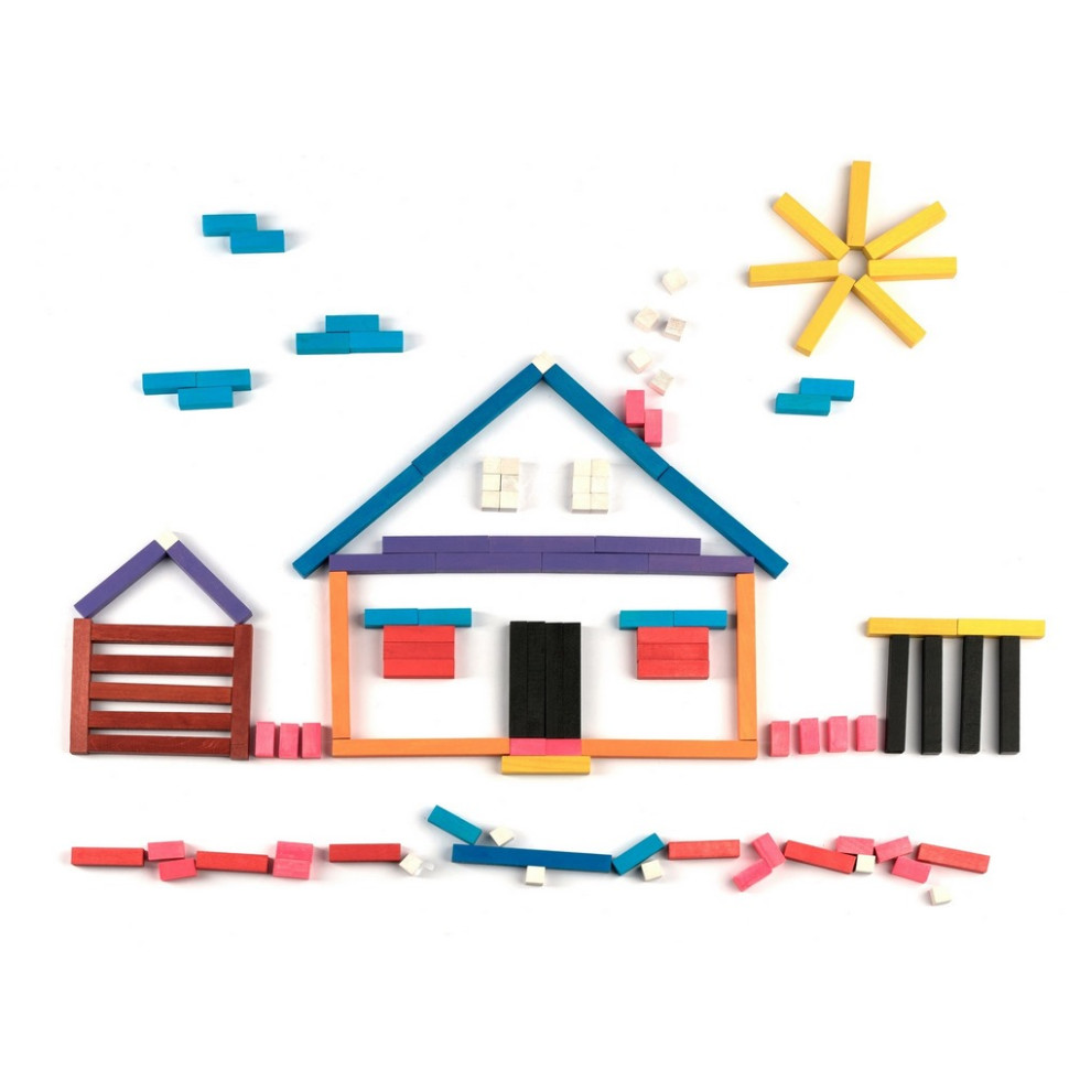 Дитячі кольорові палички