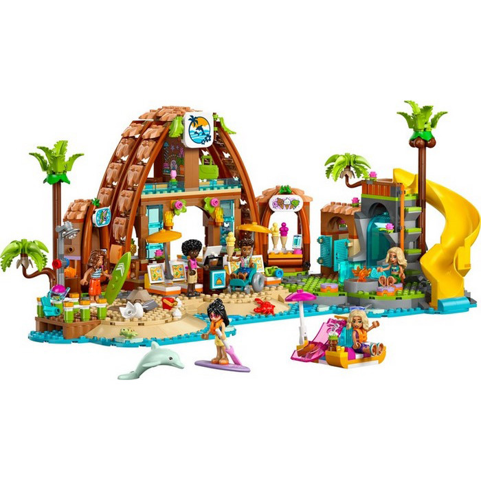 Конструктор Friends Пляжный курорт для семейного отдыха LEGO 42673, 1140 деталей