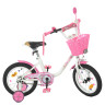 Велосипед дитячий PROF1 Y1485-1 14 дюймів, рожевий 