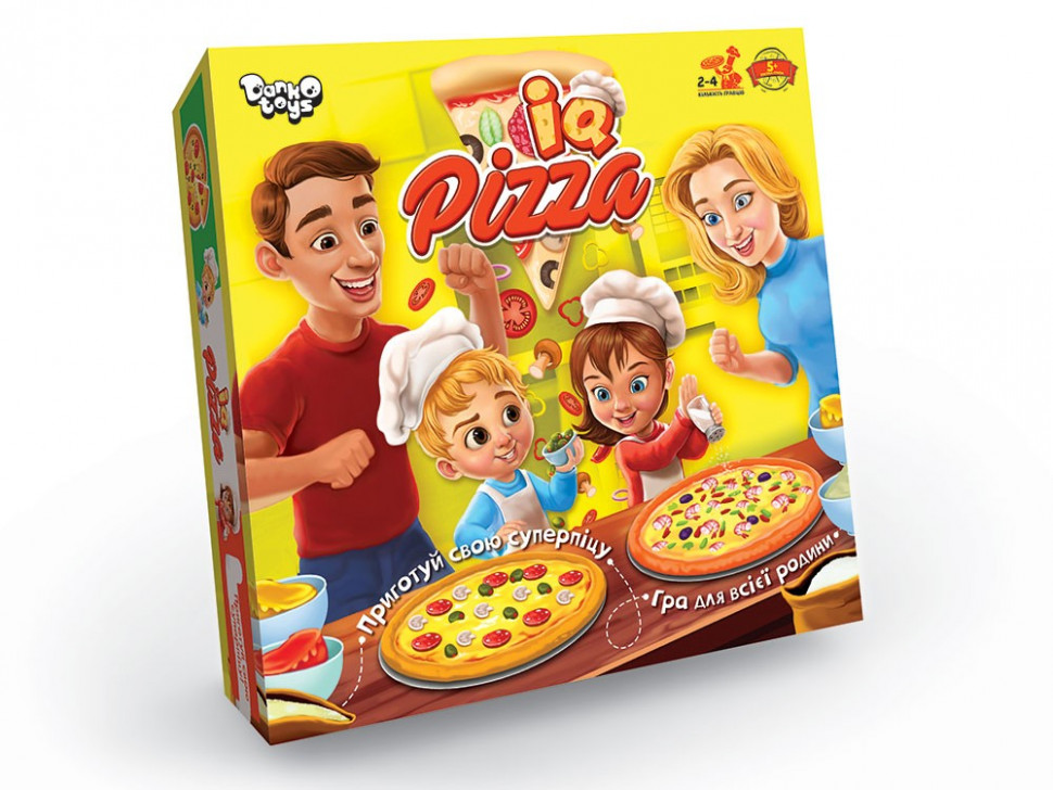 Настільна розважальна гра "IQ Pizza" укр. G-IP-01U по цене 156 грн.