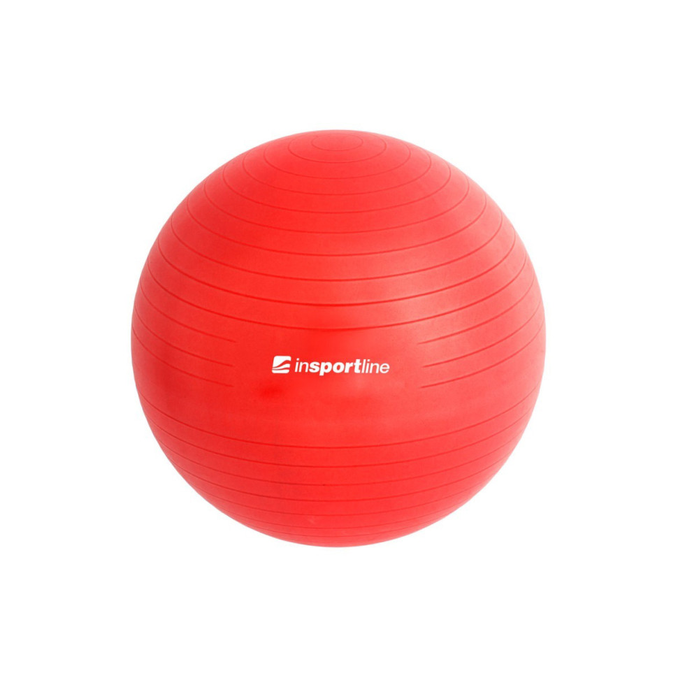 Гимнастический мяч (фитбол) Top Ball inSPORTline 3909-2 красный 55 см
