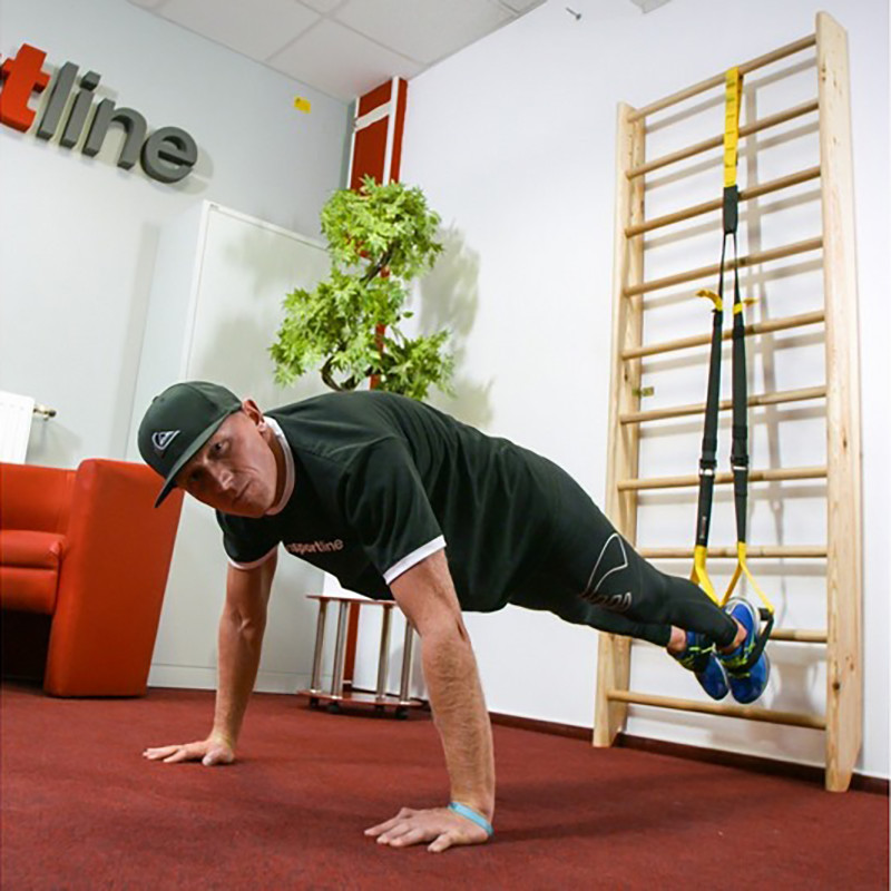 Петлі для функціональних тренувань і кросфіту MultiTrainer inSPORTline 9071-1 жовтий