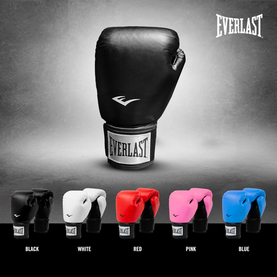 Боксерские перчатки PROSTYLE 2 BOXING GLOVE Everlast P00003083 красный 10 унций