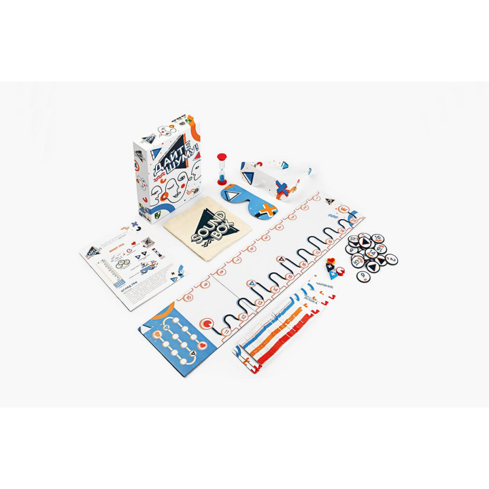 Настольная игра Дайте шума! Fun Games FGS73 110 карт звуков