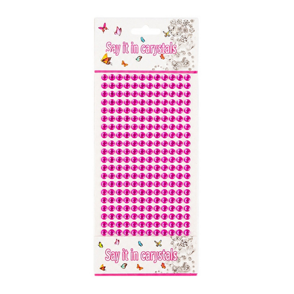 Декоративні наклейки Bambi XY-003(Pink) для авто, ноутбуків, телефонів