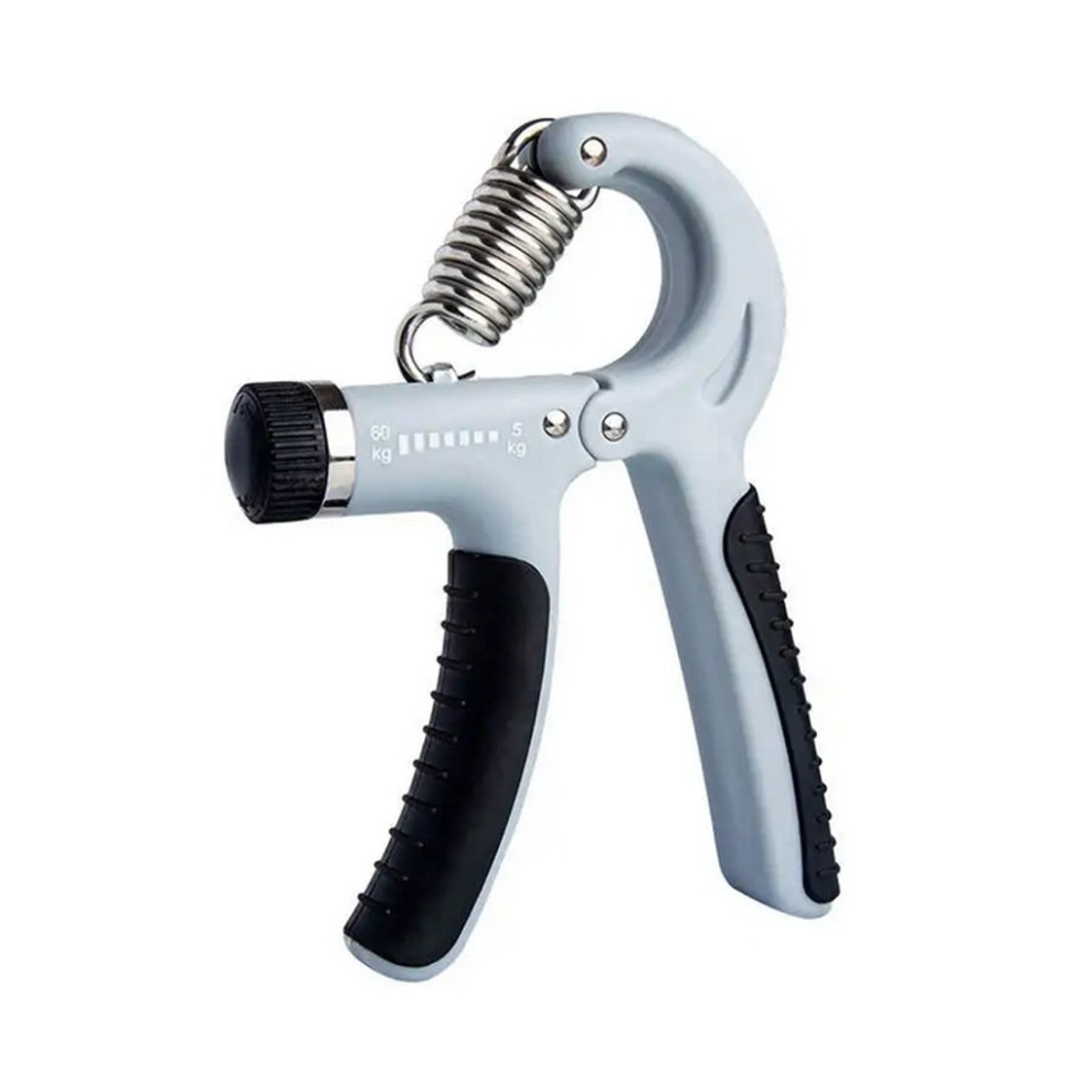 Еспандер кистьовий пружинний з регульованим навантаженням Power Grip Pro Newt NE-W-87-G 5-60 кг