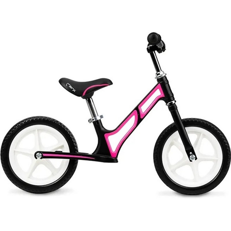 Беговел MoMi MOOV ROBI00015 черно-розовый