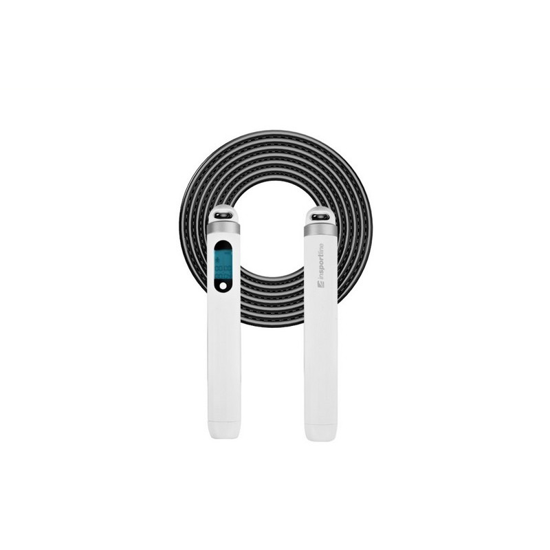Розумна скакалка Jumpsmart inSPORTline 23511-1 з bluetooth, білий