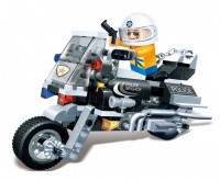 Конструктор BANBAO 8351 поліцейський мотоцикл, фігурка, 140 дет, в кор-ці, 28-19-5,5см