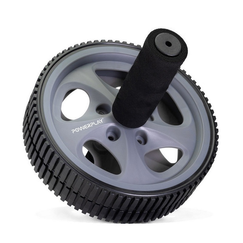 Колесо для преса PP-4345 Exercise Wheel PowerPlay PP_4345 Сіре