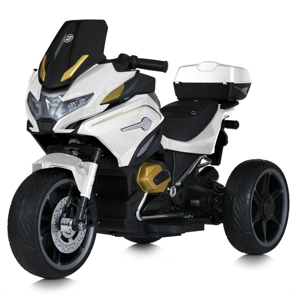 Дитячий електромобіль Мотоцикл Bambi Racer M 5830EBLR-1 до 30 кг