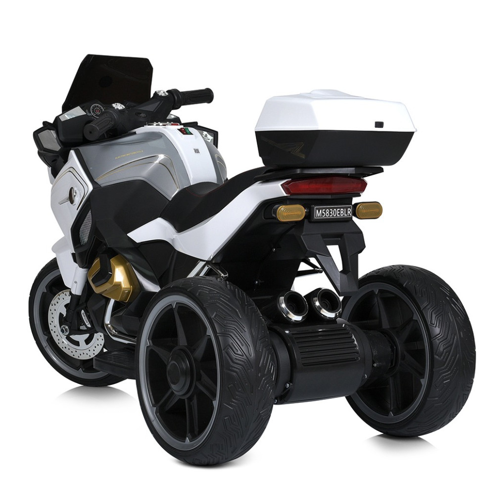 Дитячий електромобіль Мотоцикл Bambi Racer M 5830EBLR-1 до 30 кг
