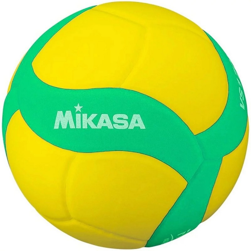Мяч волейбольный VS160W Mikasa VS160W желто-зеленый, размер 4