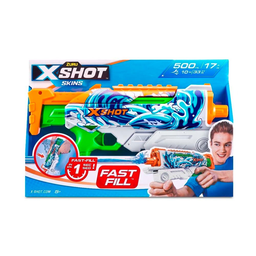 Водний бластер Fast FIill Sins Hyperload Waves X-Shot 11854A об'єм 500 мл
