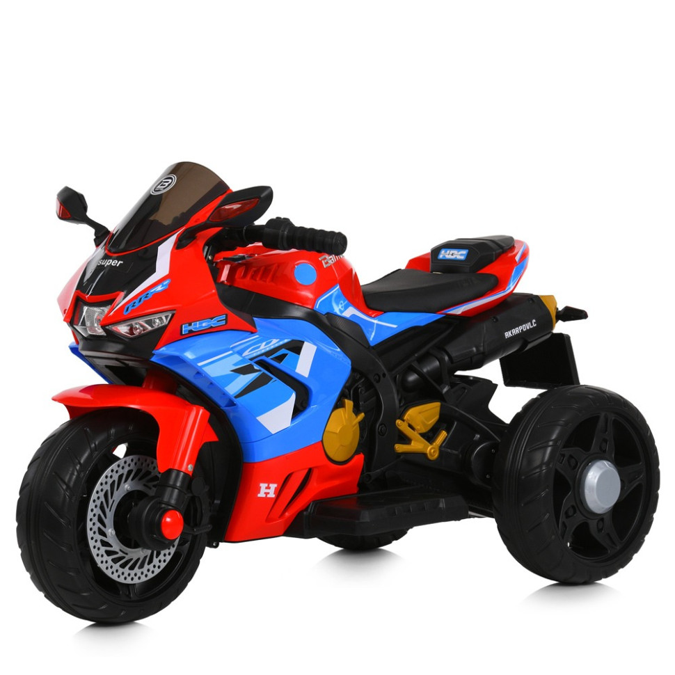 Дитячий електромобіль Мотоцикл Bambi Racer M 6220ELR-3-4 до 25 кг